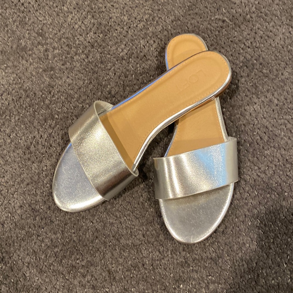 Silver Sandals